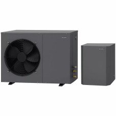 Інверторний тепловий насос для дому Aquajoy Comfort 10 (10 кВт), циркуляційний насос + триходовий клапан