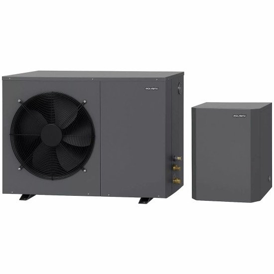 Інверторний тепловий насос для дому Aquajoy Comfort 10 (10 кВт), циркуляційний насос + триходовий клапан Інверторний тепловий насос для дому Aquajoy Comfort 10 (10 кВт), циркуляційний насос + триходовий клапан