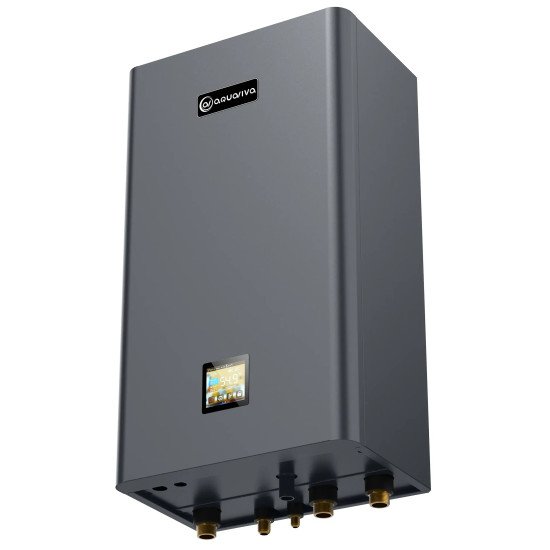 Інверторний тепловий насос для дому Aquaviva Plus 16 (15.57 кВт), циркуляційний насос + триходовий клапан Інверторний тепловий насос для дому Aquaviva Plus 16 (15.57 кВт), циркуляційний насос + триходовий клапан